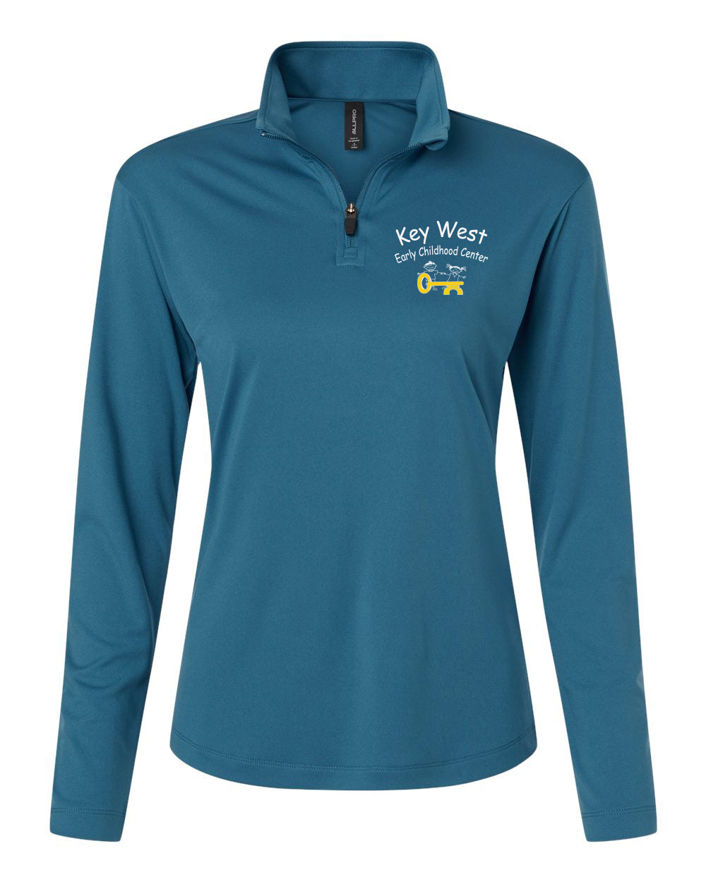 41870L- KEY WEST EARLY CHILDHOOD Women's Performance Quarter-Zip Pullover