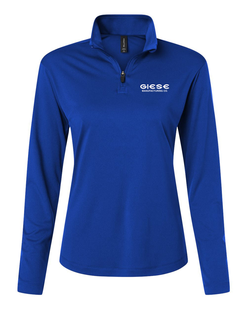 41870L- GIESE MFG Women's Performance Quarter-Zip Pullover