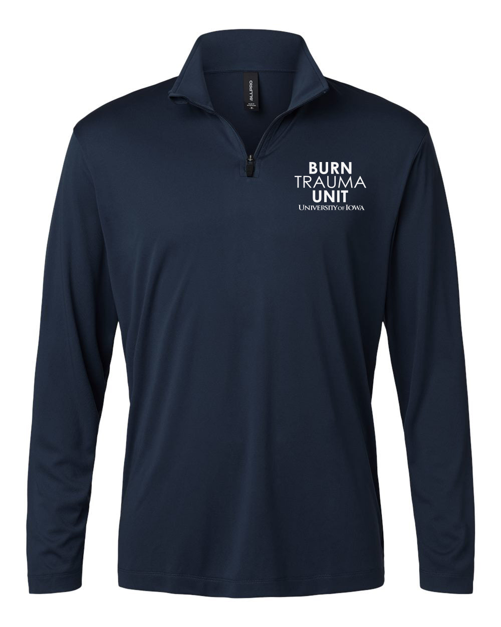 41870- U OF I BURN UNIT Men's Performance Quarter-Zip Pullover