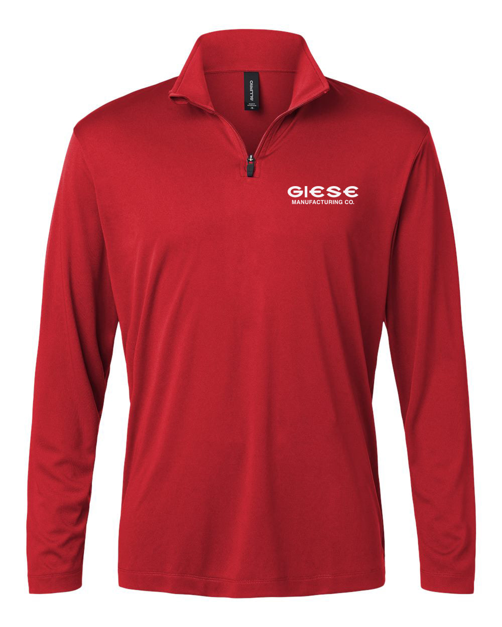 41870- GIESE MFG Men's Performance Quarter-Zip Pullover