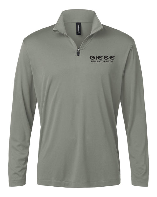 41870- GIESE MFG Men's Performance Quarter-Zip Pullover