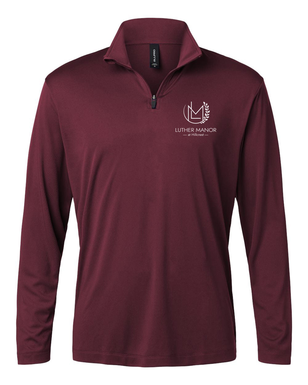 41870- LUTHER MANOR Men's Performance Quarter-Zip Pullover