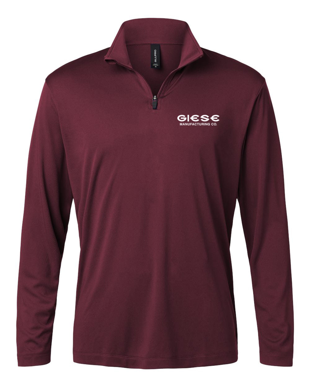 41870- GIESE MFG Men's Performance Quarter-Zip Pullover