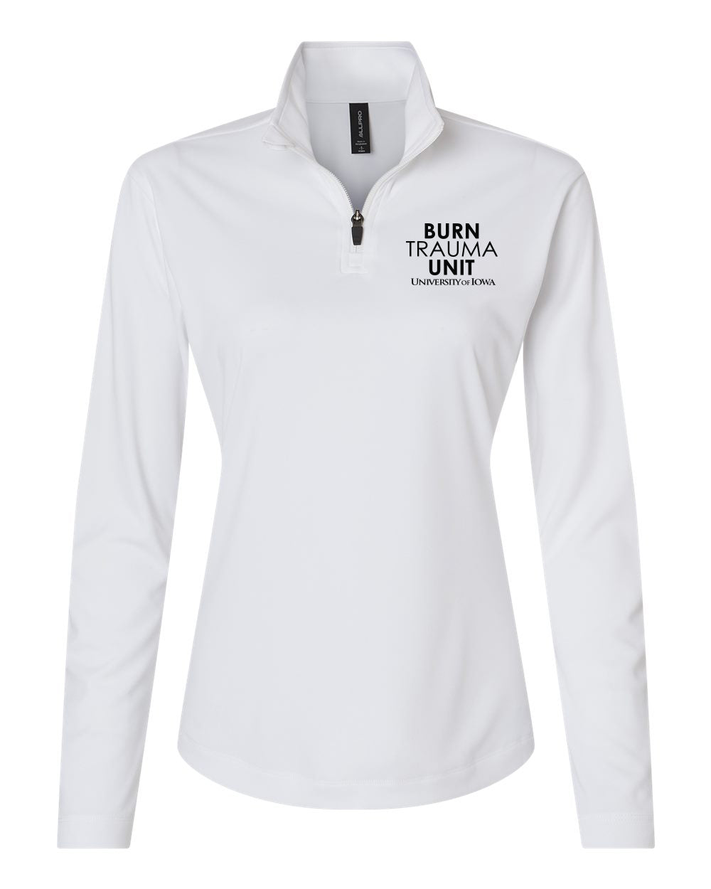 41870L- U OF I BURN UNIT Women's Performance Quarter-Zip Pullover