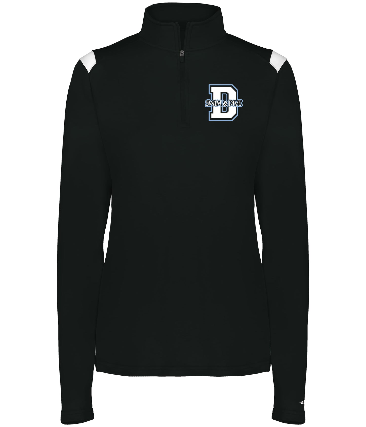 426600- DBQ SENIOR SWIM LADIES ON THE RISE 1/4 ZIP PULLOVER