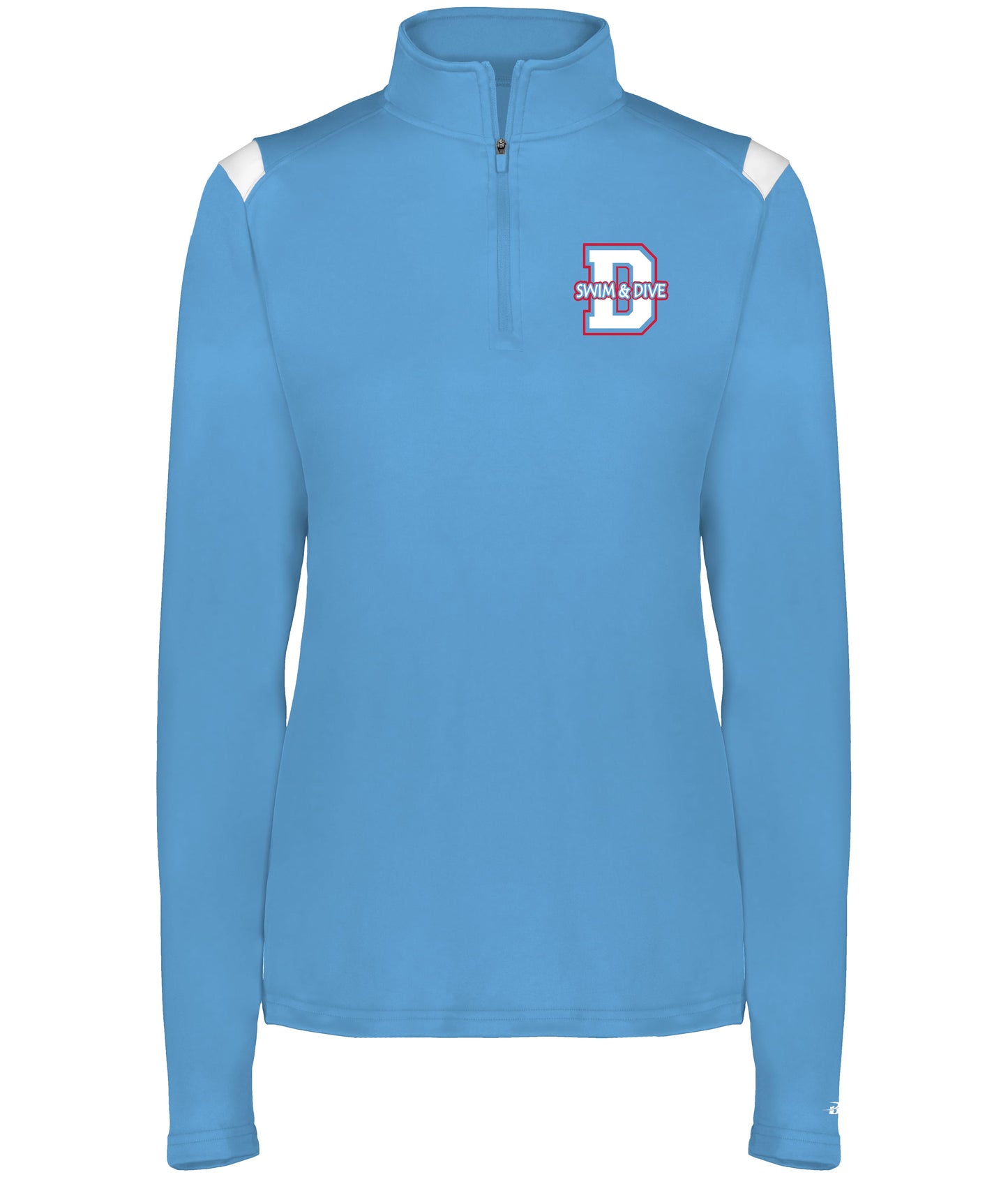 426600- DBQ SENIOR SWIM LADIES ON THE RISE 1/4 ZIP PULLOVER