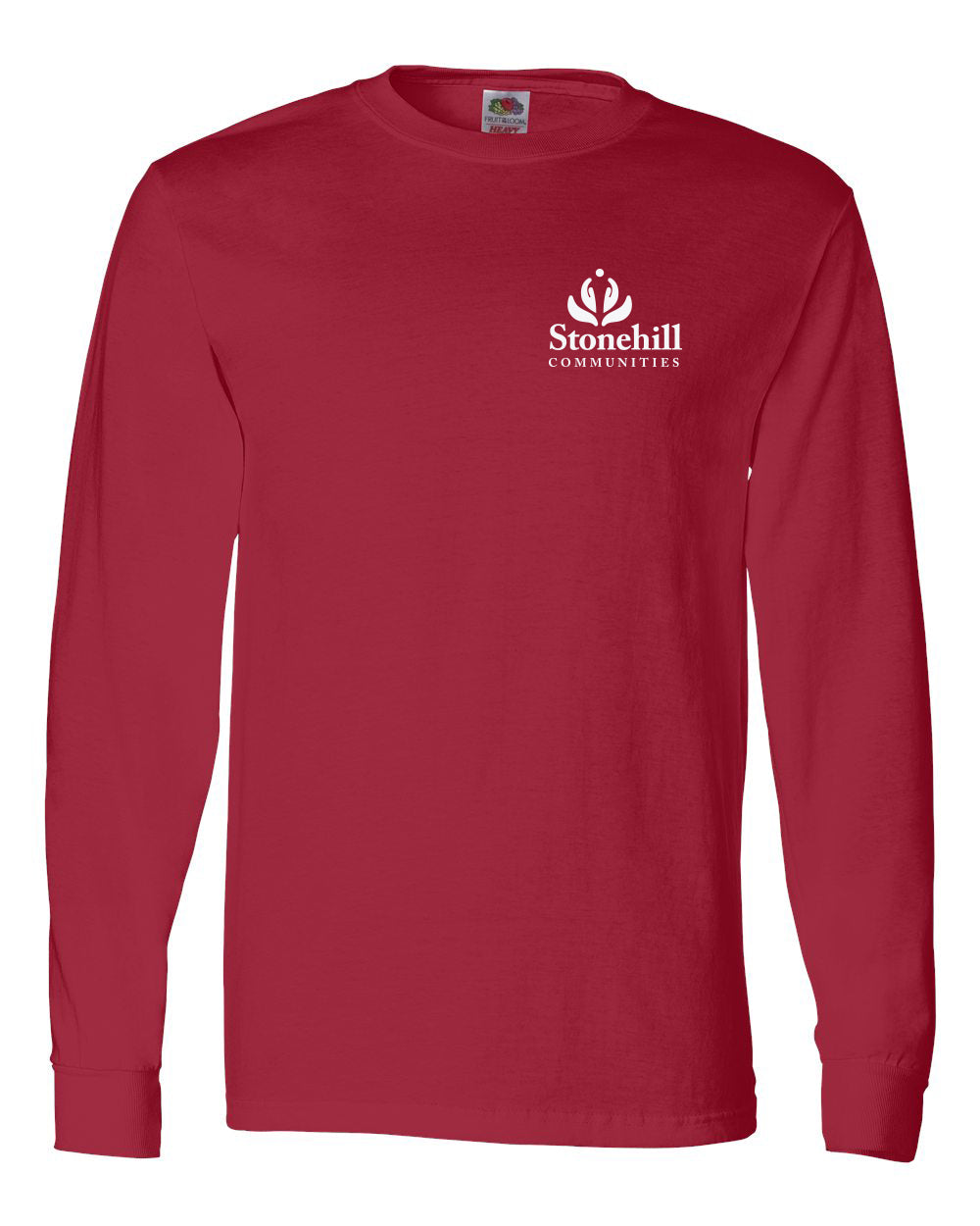 4930- STONEHILL Fruit of the Loom - HD Cotton Long Sleeve T-Shirt