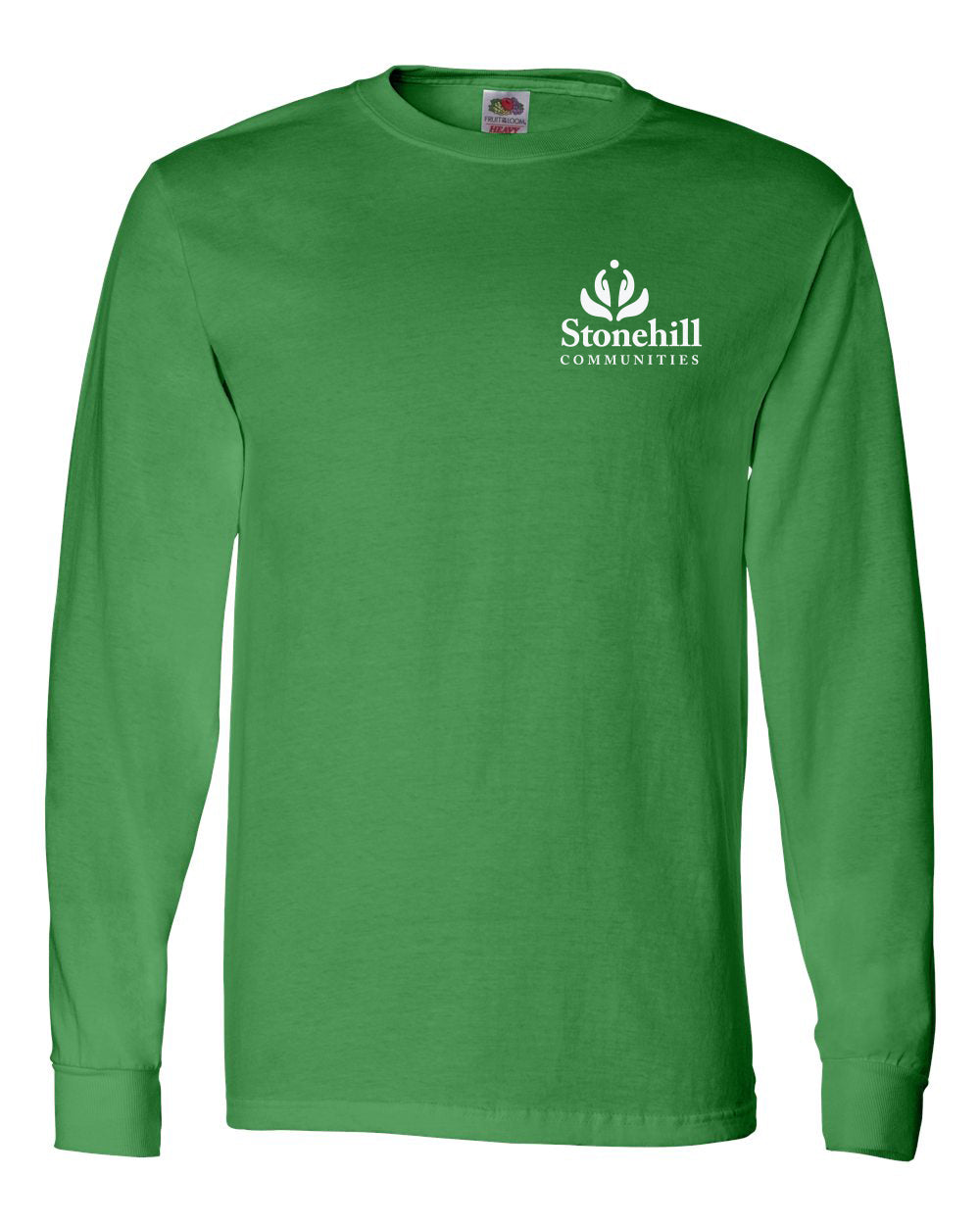 4930- STONEHILL Fruit of the Loom - HD Cotton Long Sleeve T-Shirt