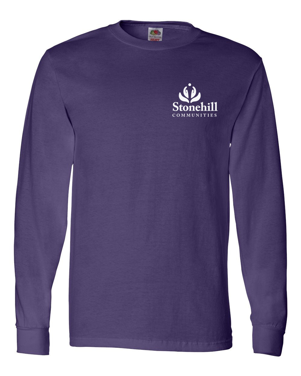 4930- STONEHILL Fruit of the Loom - HD Cotton Long Sleeve T-Shirt