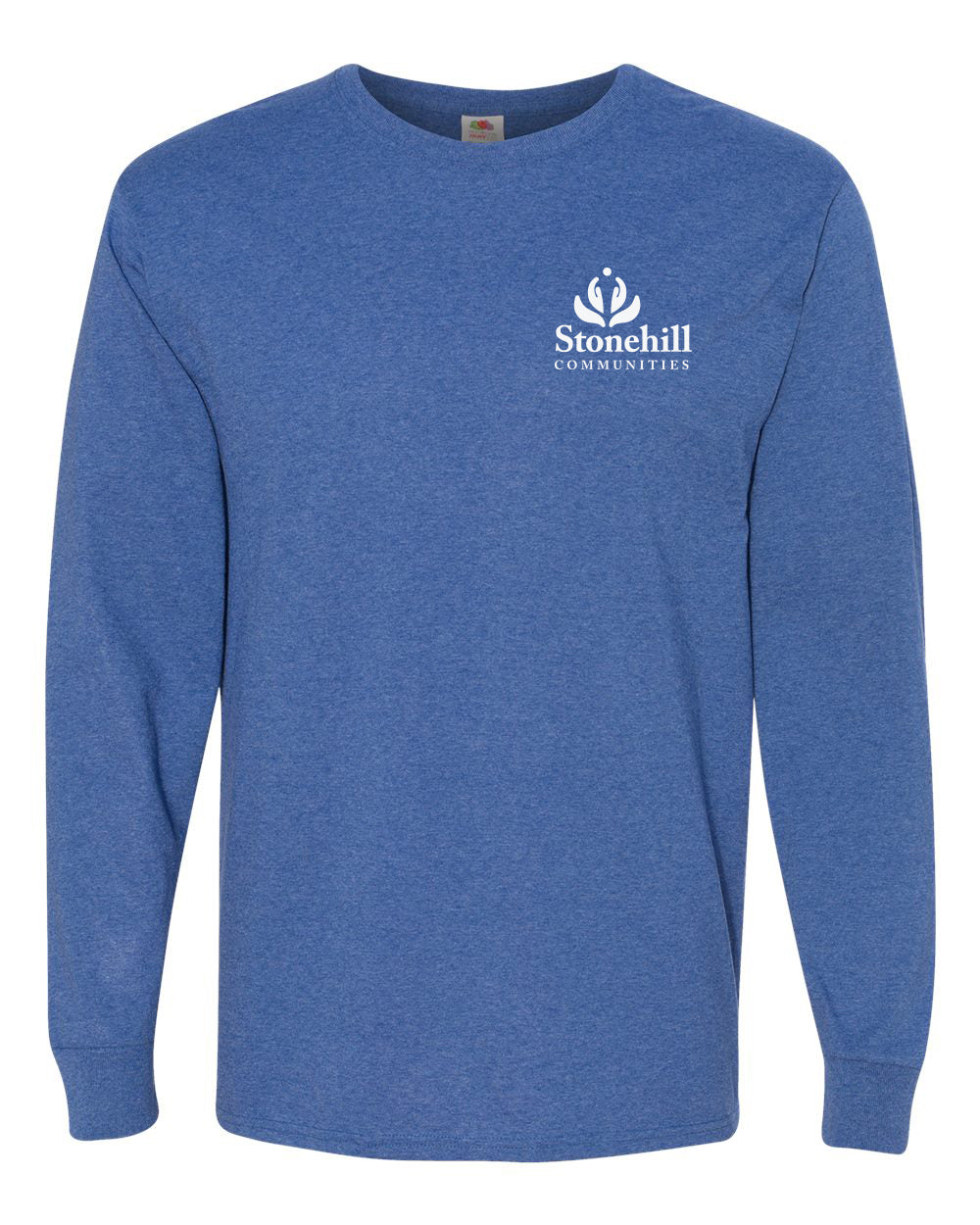 4930- STONEHILL Fruit of the Loom - HD Cotton Long Sleeve T-Shirt