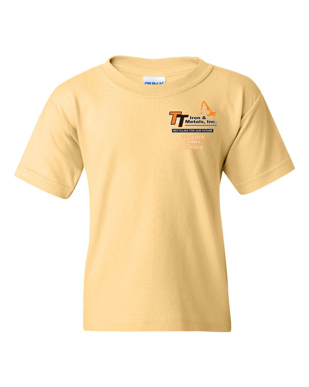 5000B - T&T Iron & Metals Gildan - Heavy Cotton™ Youth T-Shirt