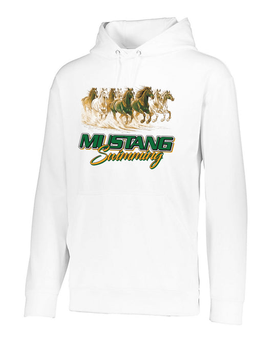 5505- HEMPSTEAD SWIMMING Men's Wicking Fleece Hooded Sweatshirt