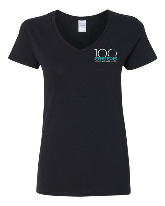 5V00L- GIESE Heavy Cotton™ Women’s V-Neck T-Shirt
