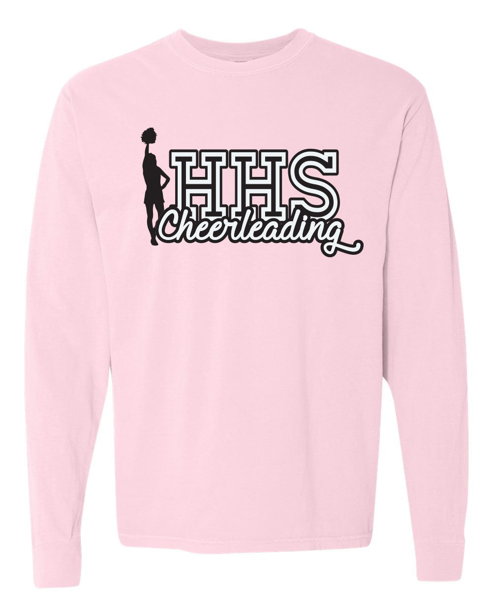 6014- HEMPSTEAD CHEER Unisex Garment-Dyed Long Sleeve T-Shirt