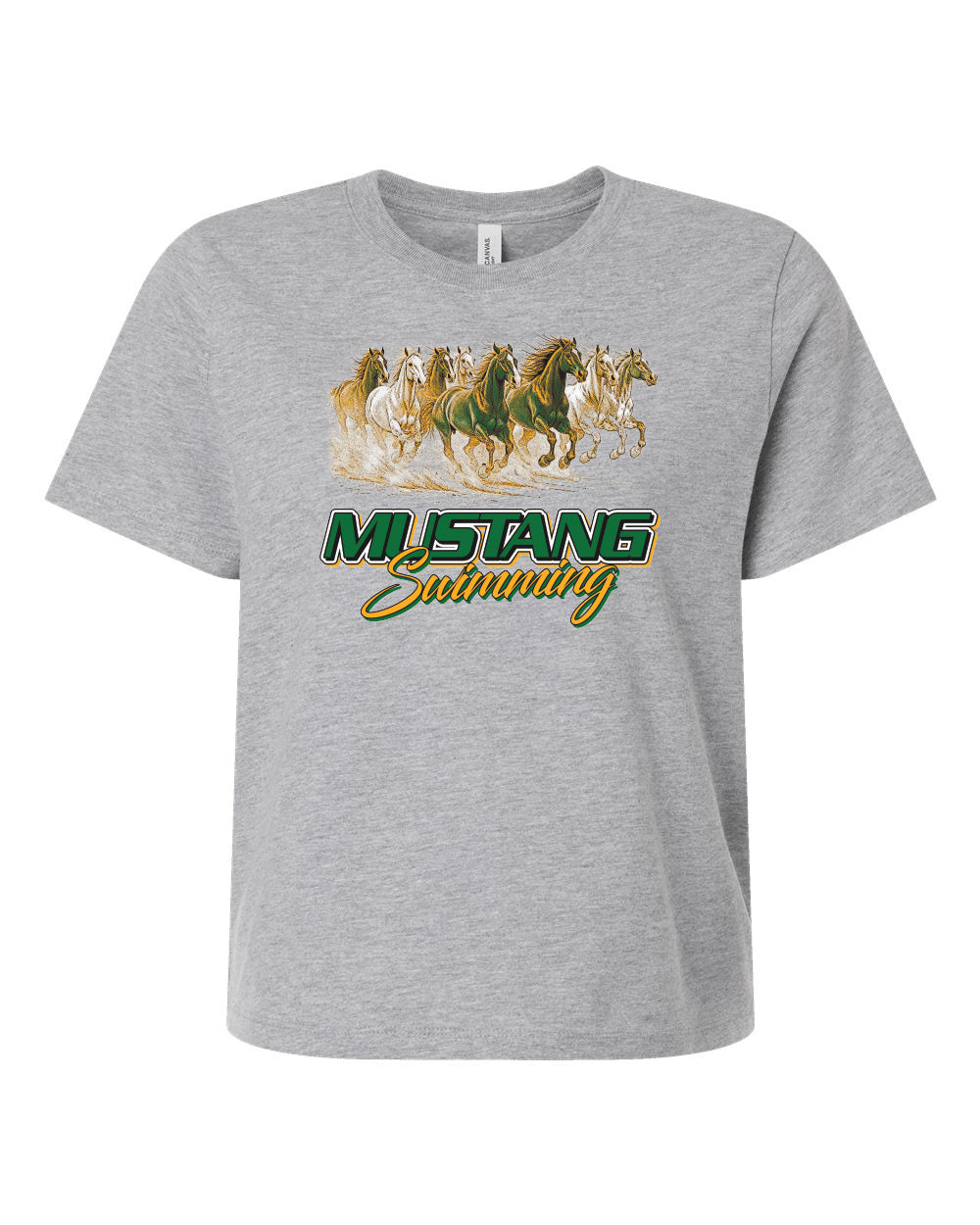 6110- HEMPSTEAD SWIMMING Women's 6 oz Heavyweight Tee