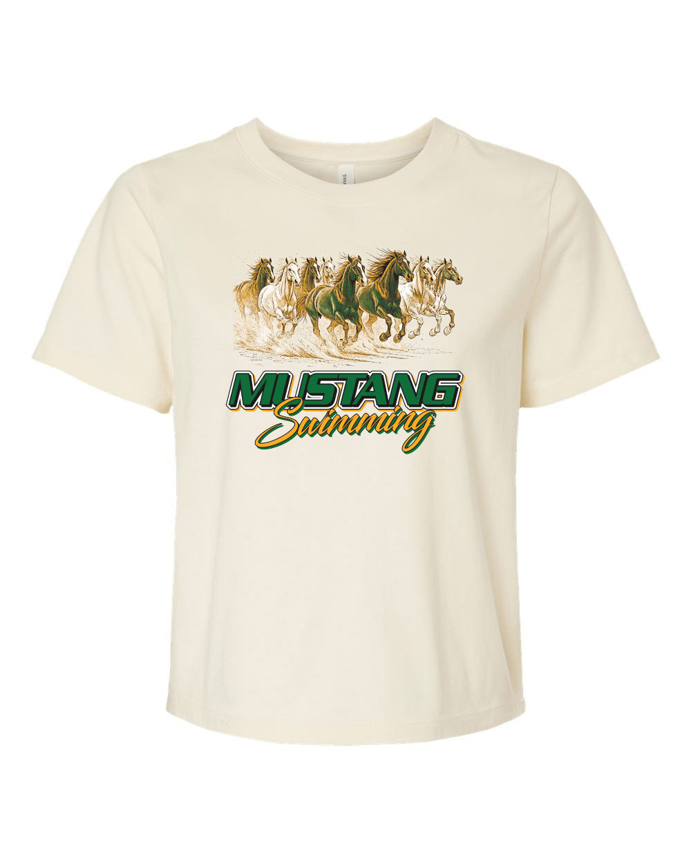 6110- HEMPSTEAD SWIMMING Women's 6 oz Heavyweight Tee