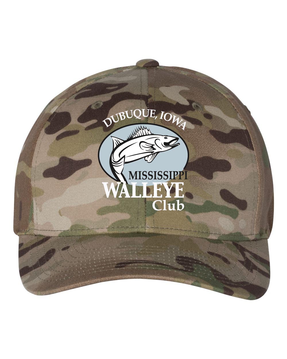 6277- MISSISSIPPI WALLEYE CLUB Cotton Blend Cap