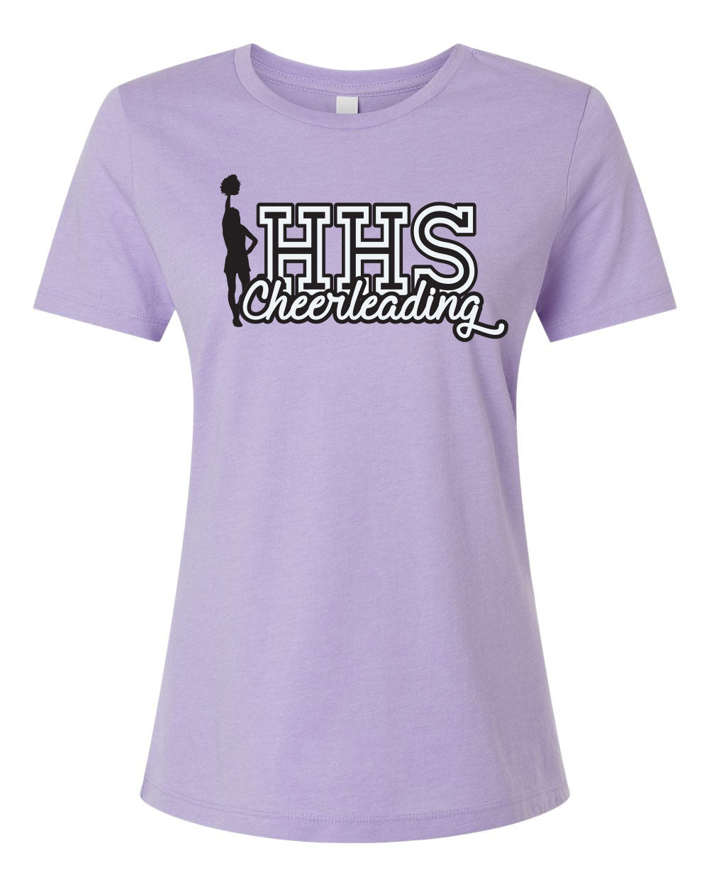 6400CVC- HEMPSTEAD CHEERLEADING Women’s Relaxed Fit Heather CVC Tee