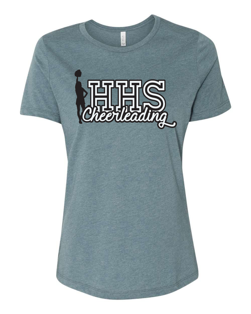 6400CVC- HEMPSTEAD CHEERLEADING Women’s Relaxed Fit Heather CVC Tee