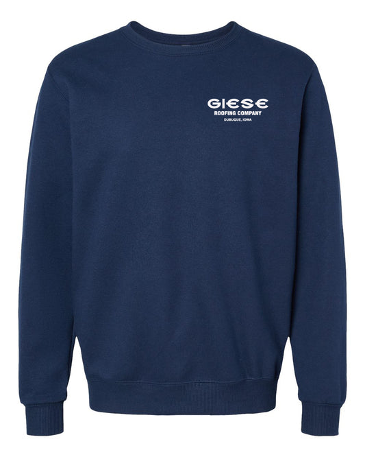 701M - GIESE ROOFING - Premium Blend Ring-Spun Crewneck Sweatshirt