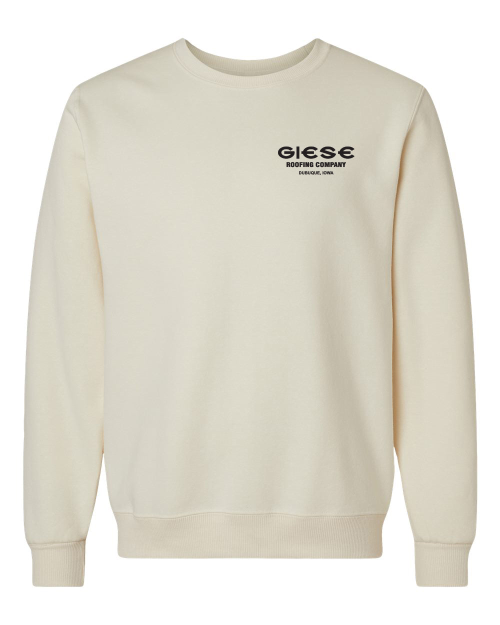 701M - GIESE ROOFING - Premium Blend Ring-Spun Crewneck Sweatshirt
