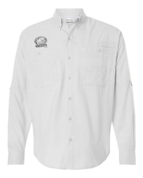 702- MISSISSIPPI WALLEYE CLUB- Men's Kitty Hawk Performance Fishing Shirt