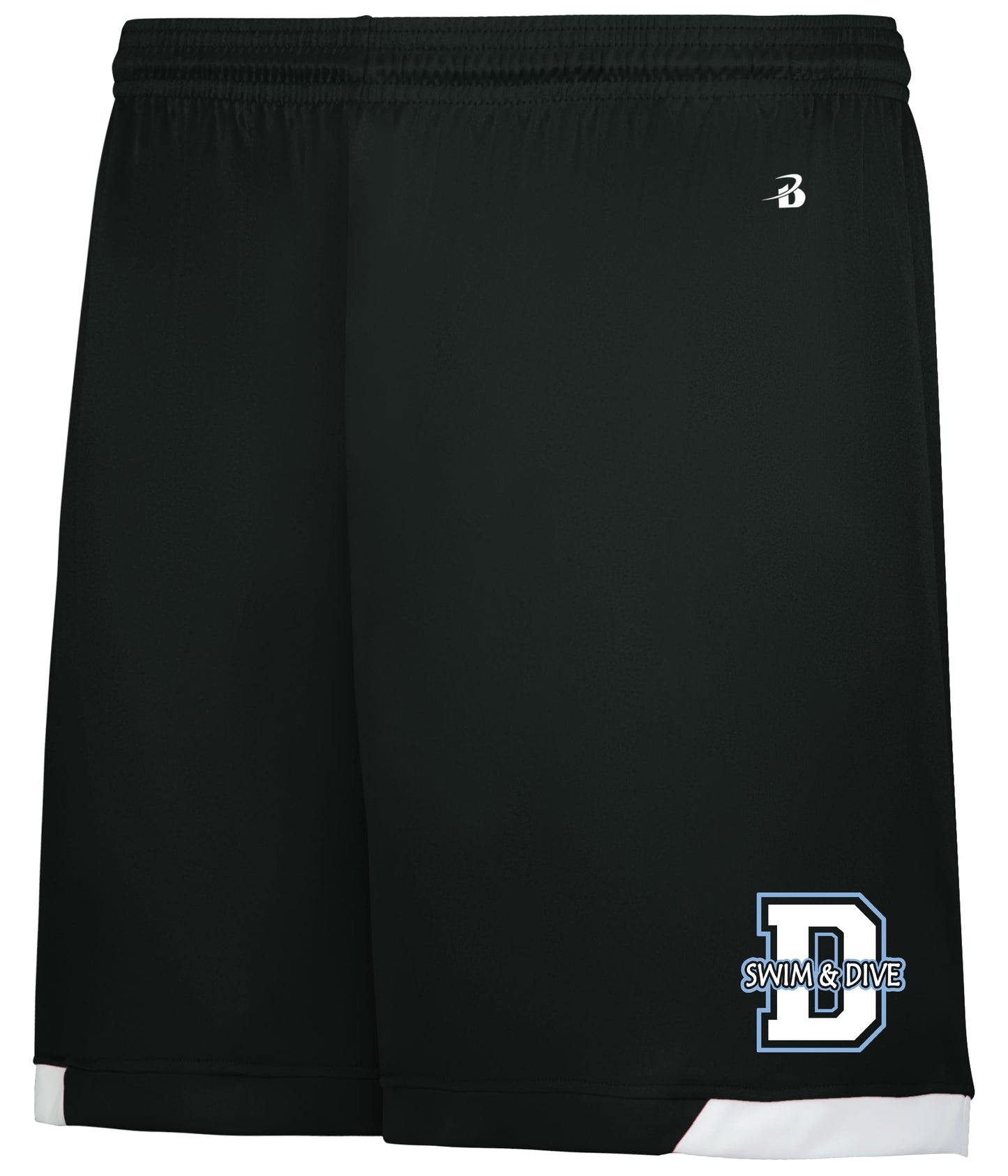 7102- DBQ SENIOR SWIM LADIES ON THE RISE SHORTS