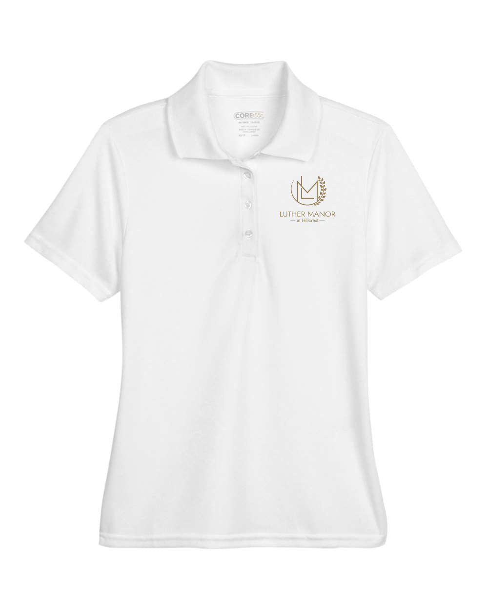 78181- LUTHER MANOR Women's Origin Performance Piqué Polo