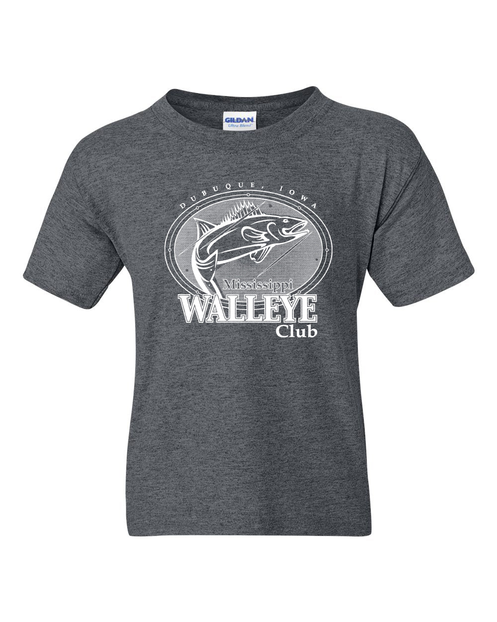 8000B- MISSISSIPPI WALLEYE CLUB Youth DryBlend® T-Shirt