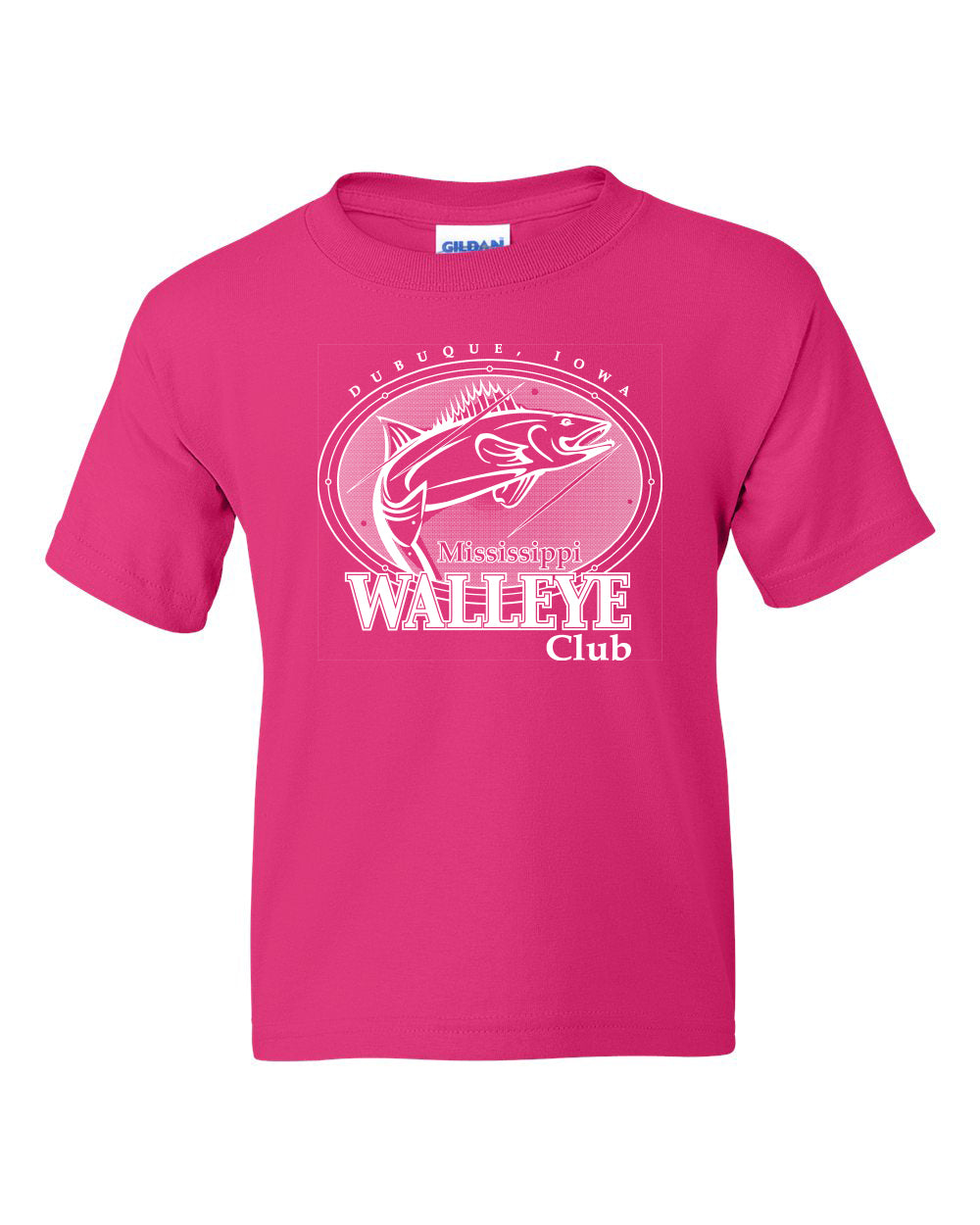 8000B- MISSISSIPPI WALLEYE CLUB Youth DryBlend® T-Shirt