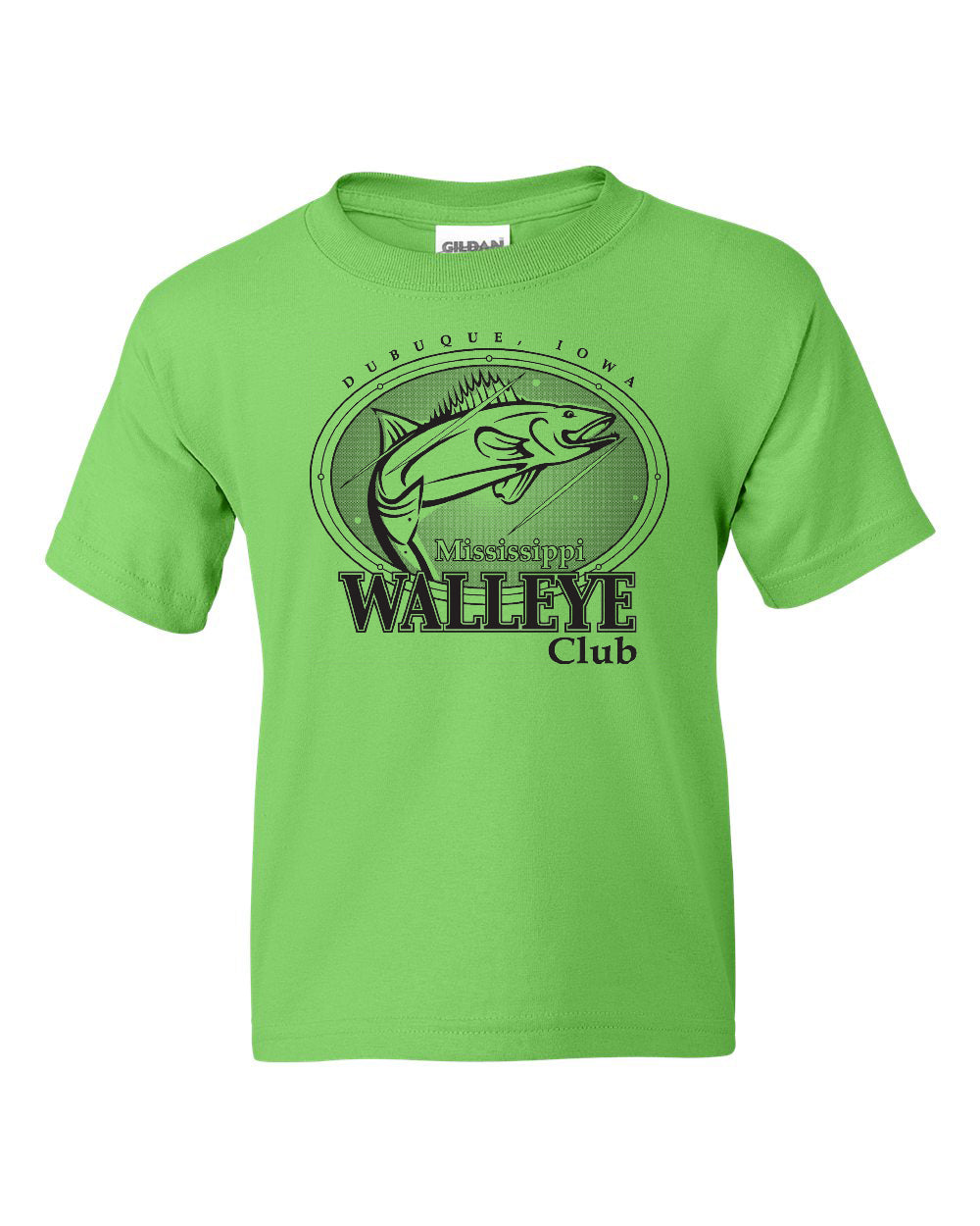 8000B- MISSISSIPPI WALLEYE CLUB Youth DryBlend® T-Shirt