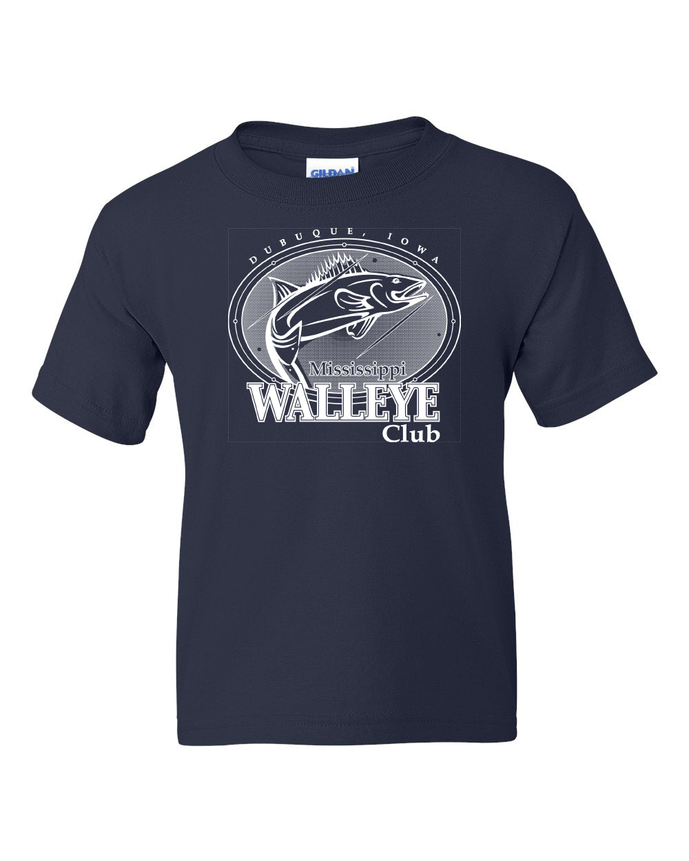 8000B- MISSISSIPPI WALLEYE CLUB Youth DryBlend® T-Shirt