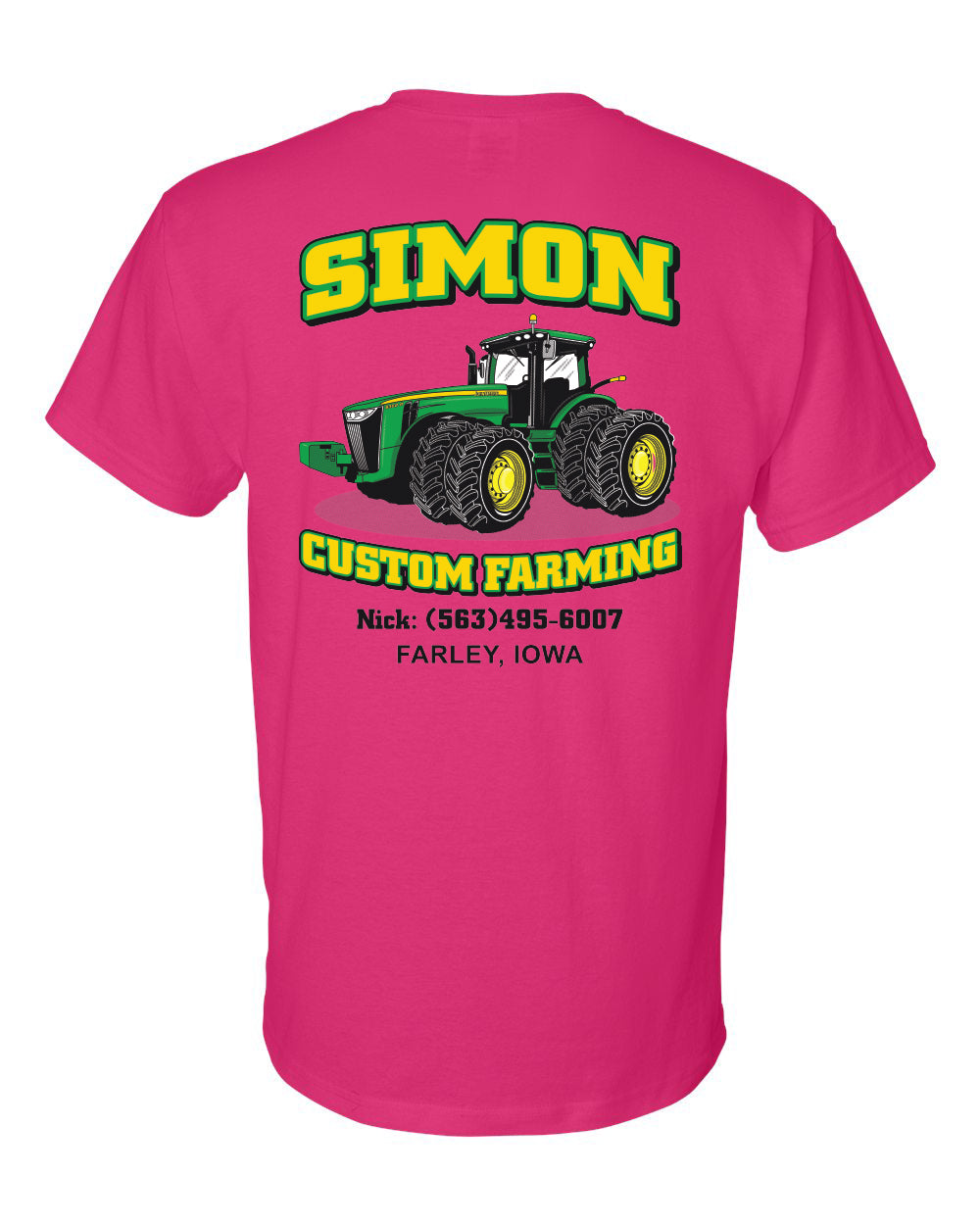 8000- SIMON CUSTOM FARMING DryBlend® T-Shirt