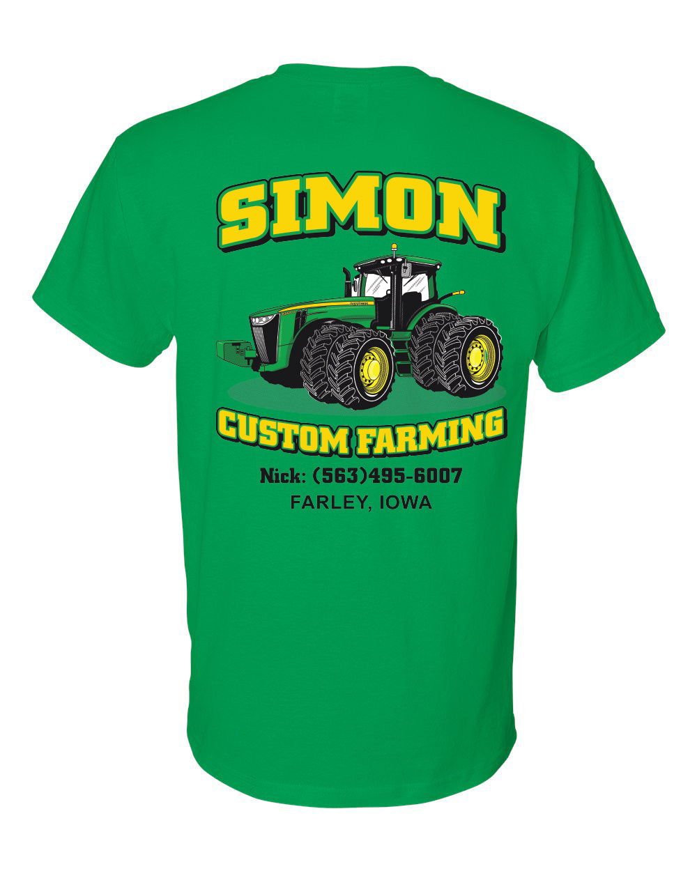 8000- SIMON CUSTOM FARMING DryBlend® T-Shirt