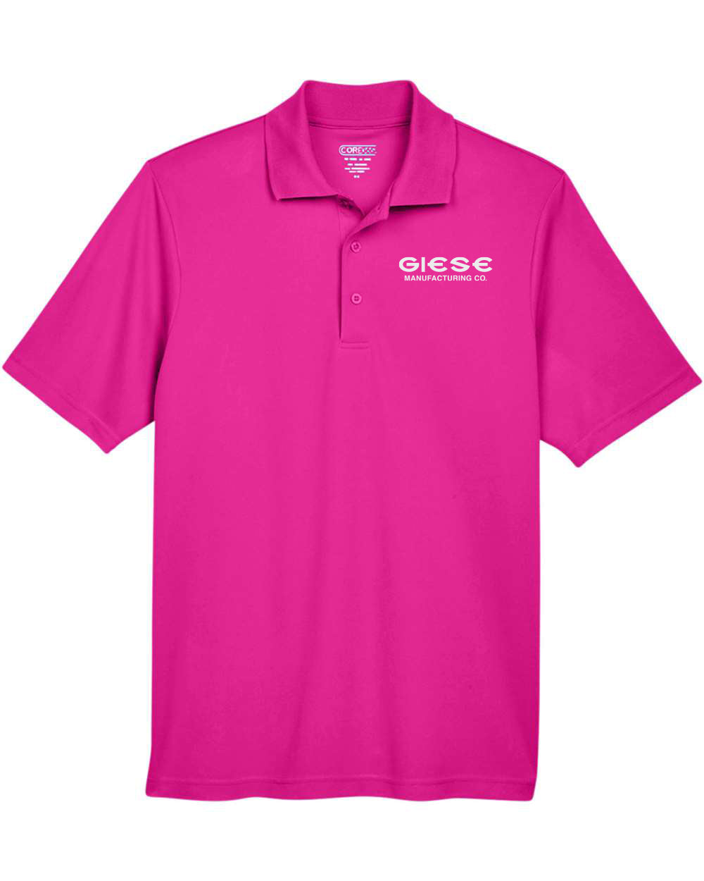 88181- GIESE MFG Men's Origin Performance Piqué Polo