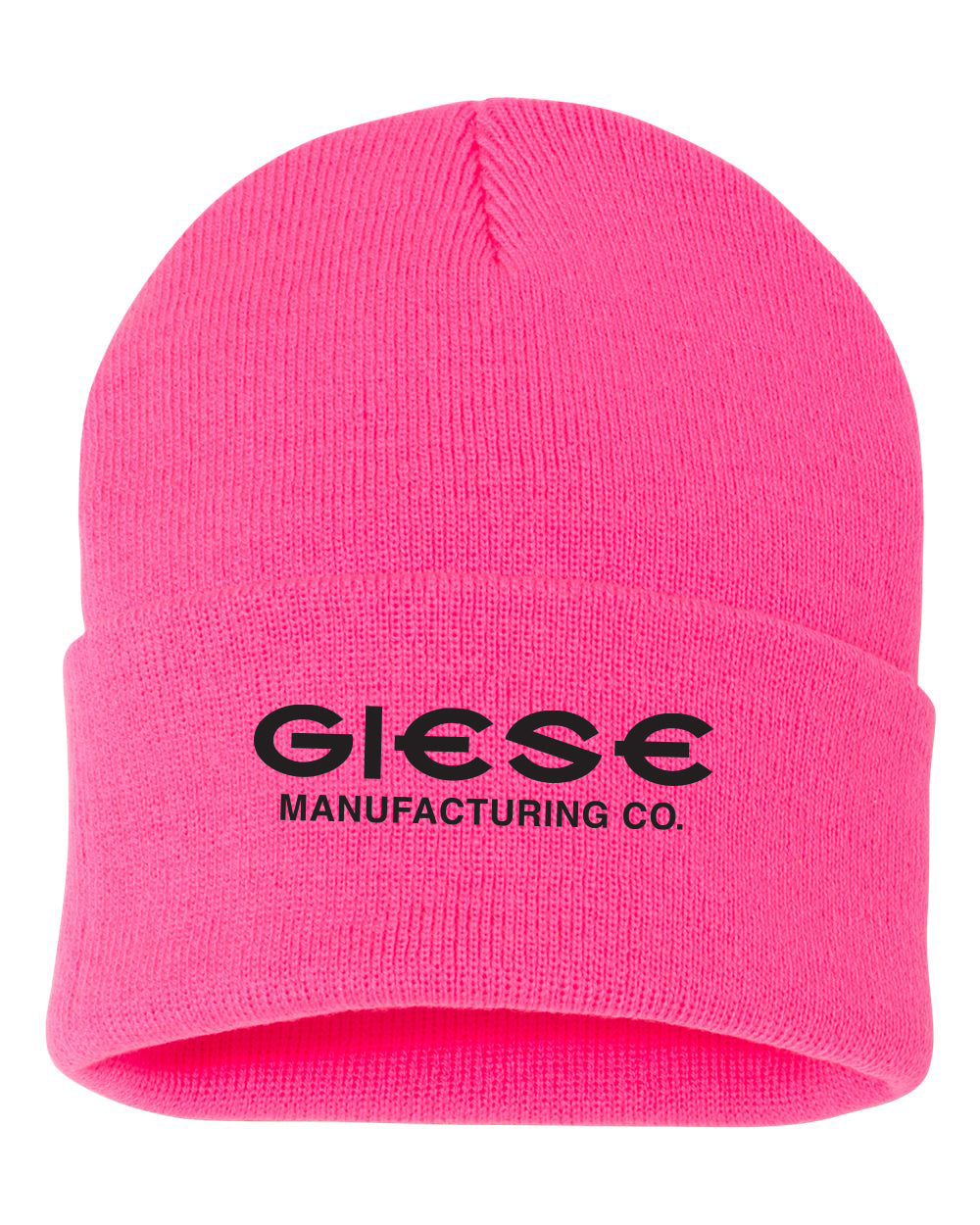 83995- GIESE MFG 12" Solid Cuffed Beanie