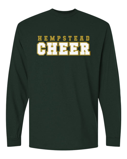 8400- HEMPSTEAD CHEER Unisex DryBlend® 50/50 Long Sleeve T-Shirt