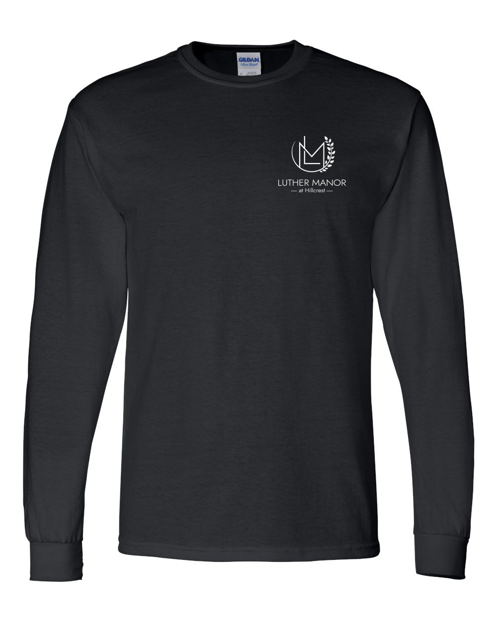 8400- LUTHER MANOR Unisex DryBlend® 50/50 Long Sleeve T-Shirt