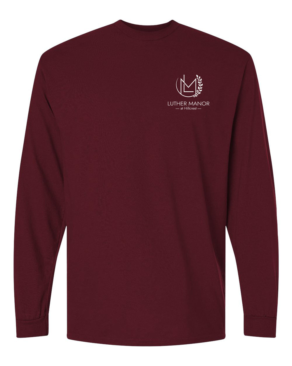 8400- LUTHER MANOR Unisex DryBlend® 50/50 Long Sleeve T-Shirt
