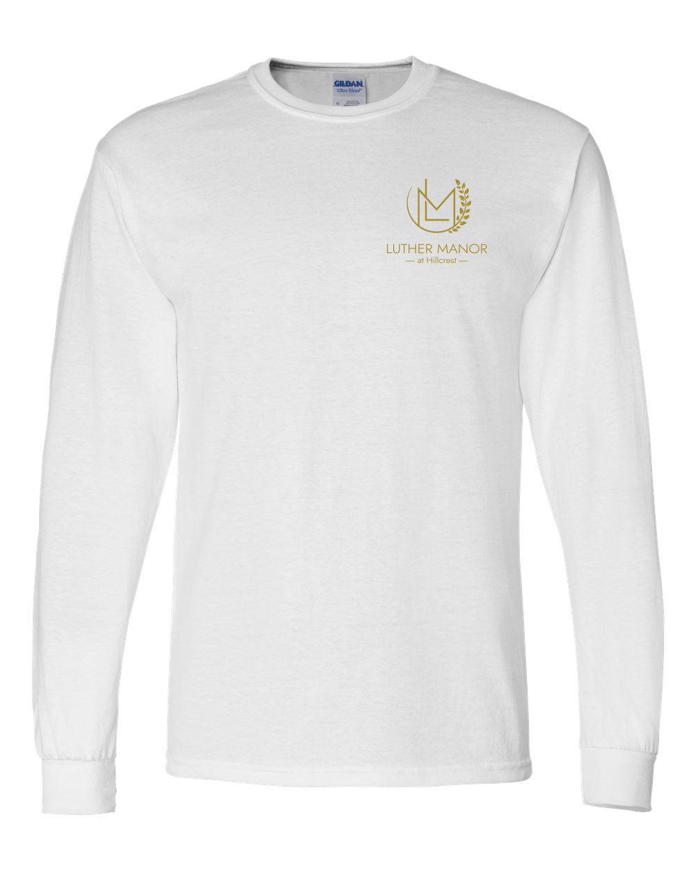 8400- LUTHER MANOR Unisex DryBlend® 50/50 Long Sleeve T-Shirt