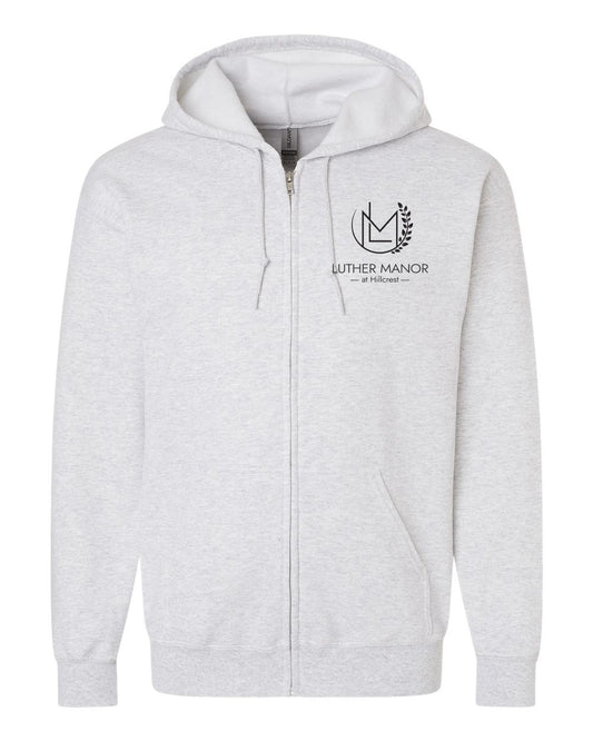 18600- LUTHER MANOR Gildan - Heavy Blend™ Full-Zip Hooded Sweatshirt