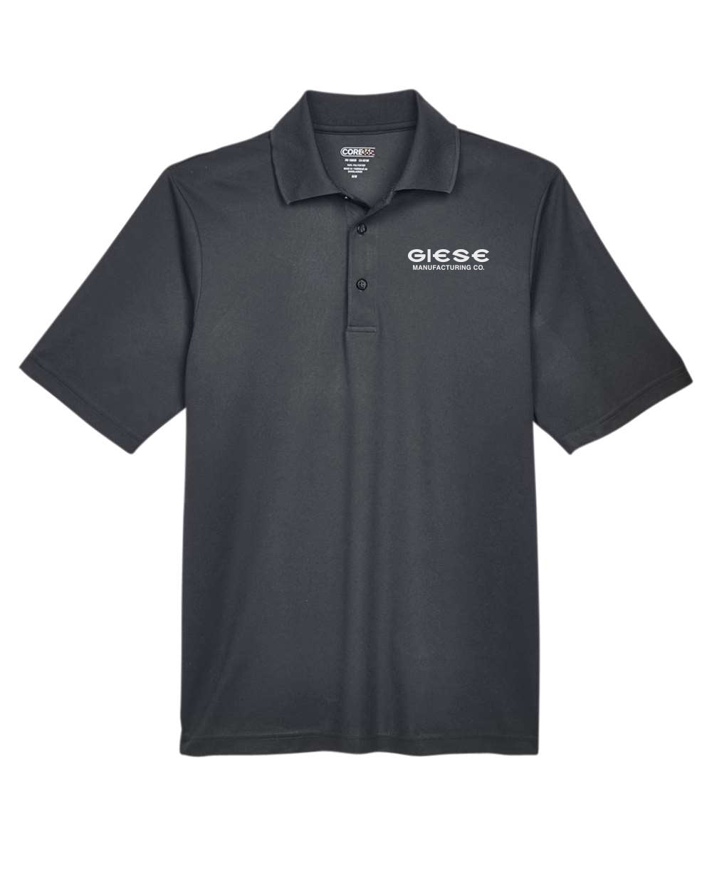 88181- GIESE MFG Men's Origin Performance Piqué Polo
