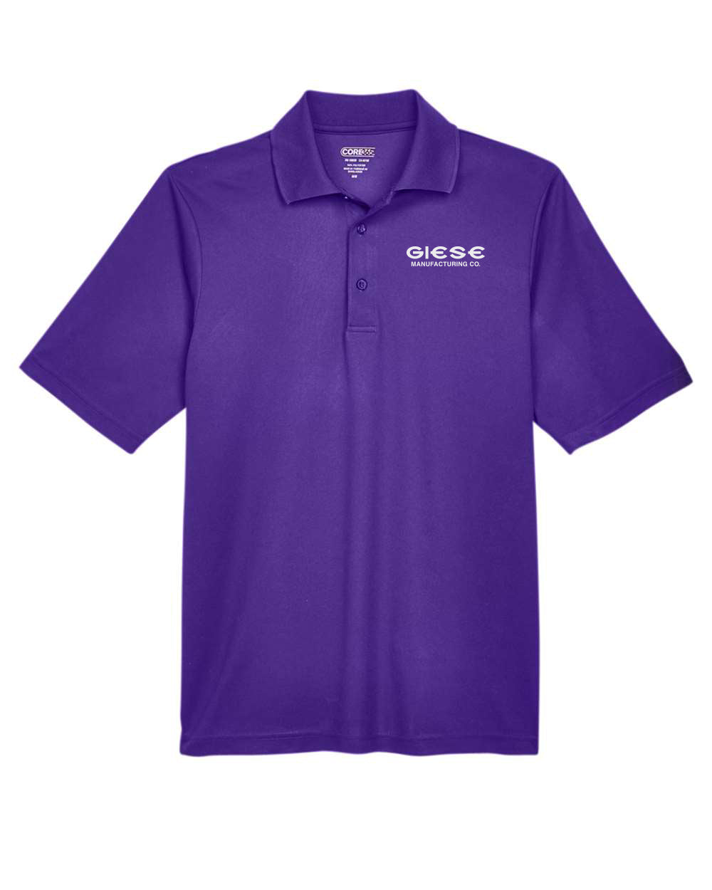88181- GIESE MFG Men's Origin Performance Piqué Polo