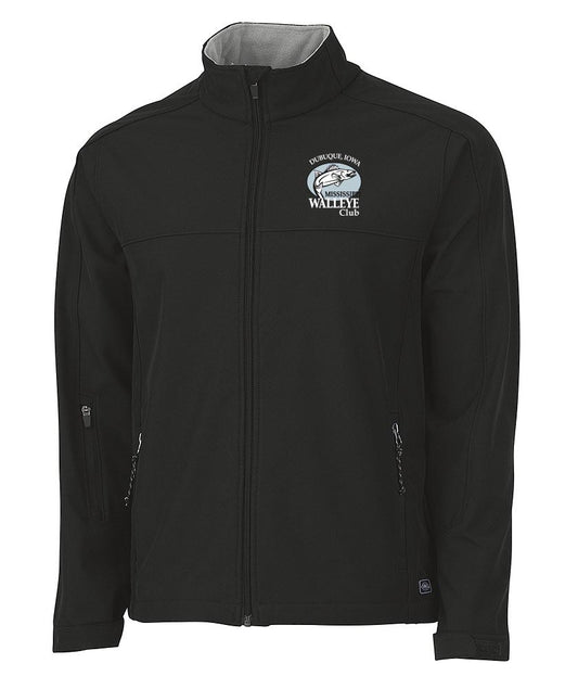 9718- MISSISSIPPI WALLEYE CLUB Men's Classic Soft Shell Jacket