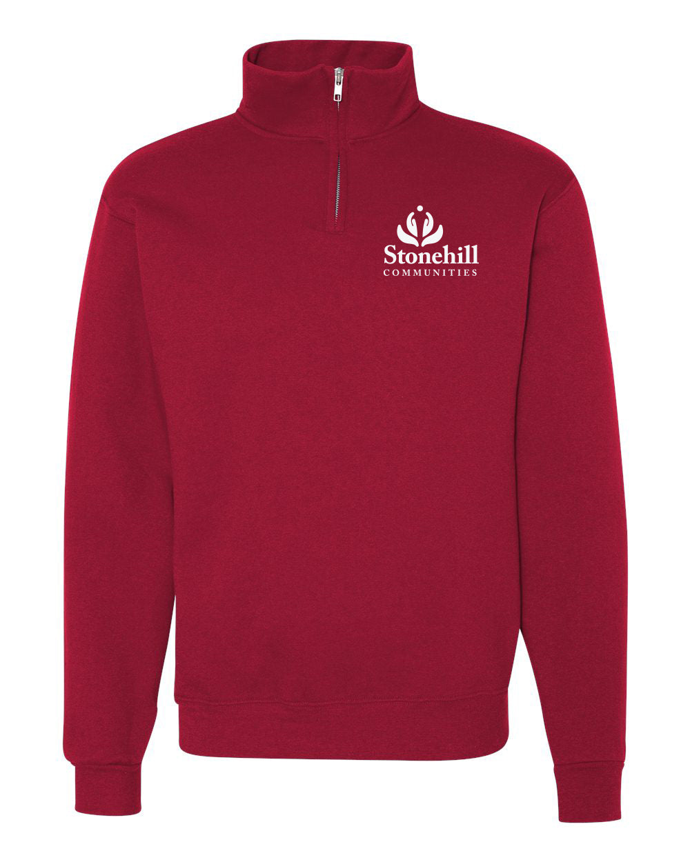 995M- STONEHILL JERZEES - Nublend® Cadet Collar Quarter-Zip Sweatshirt