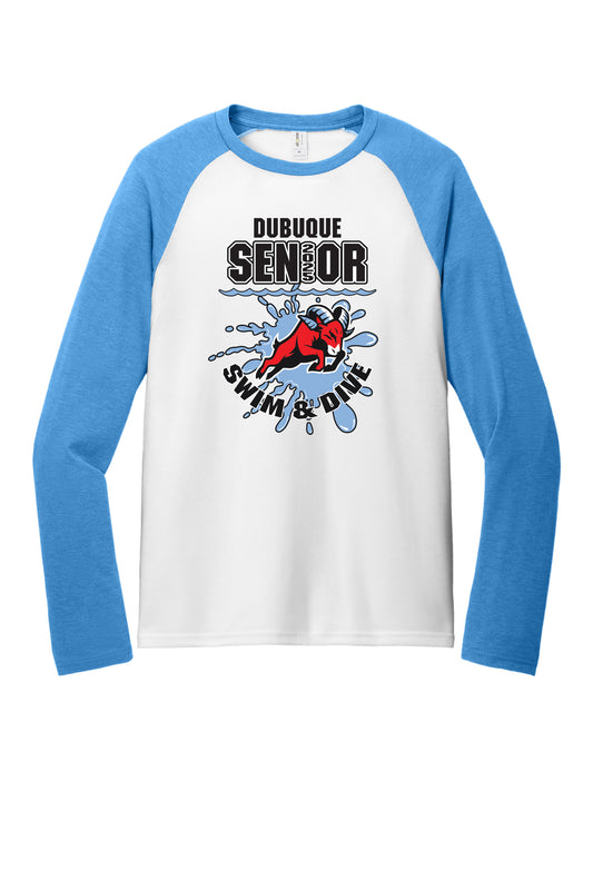 AL6009- DBQ SENIOR SWIM Unisex Tri-Blend Long Sleeve