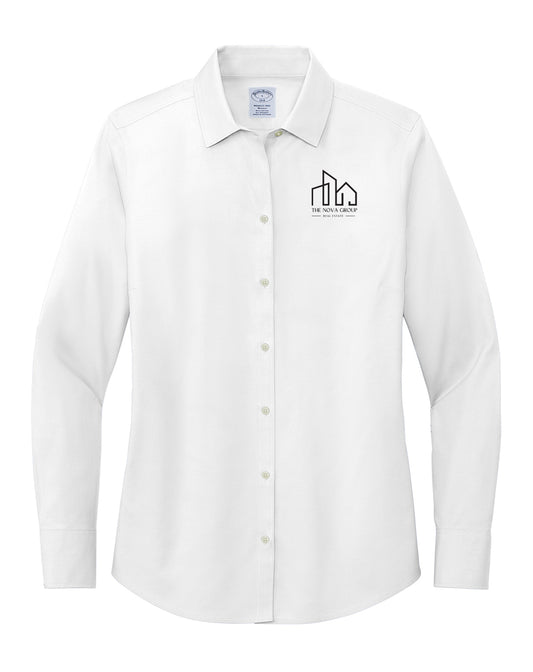 BB18001- NOVA GROUP Brooks Brothers® Women’s Wrinkle-Free Stretch Pinpoint Shirt
