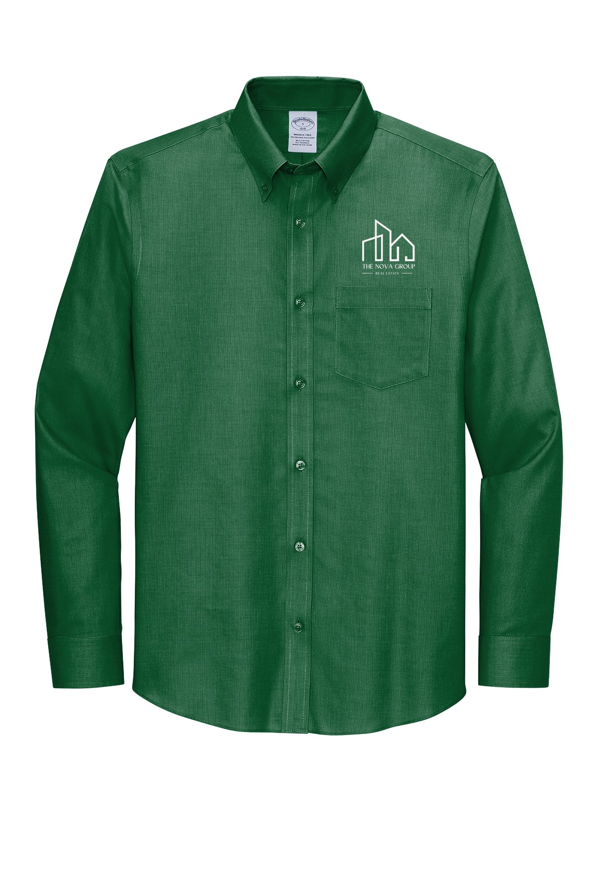 BB18002- NOVA GROUP Brooks Brothers® Wrinkle-Free Stretch Nailhead Shirt