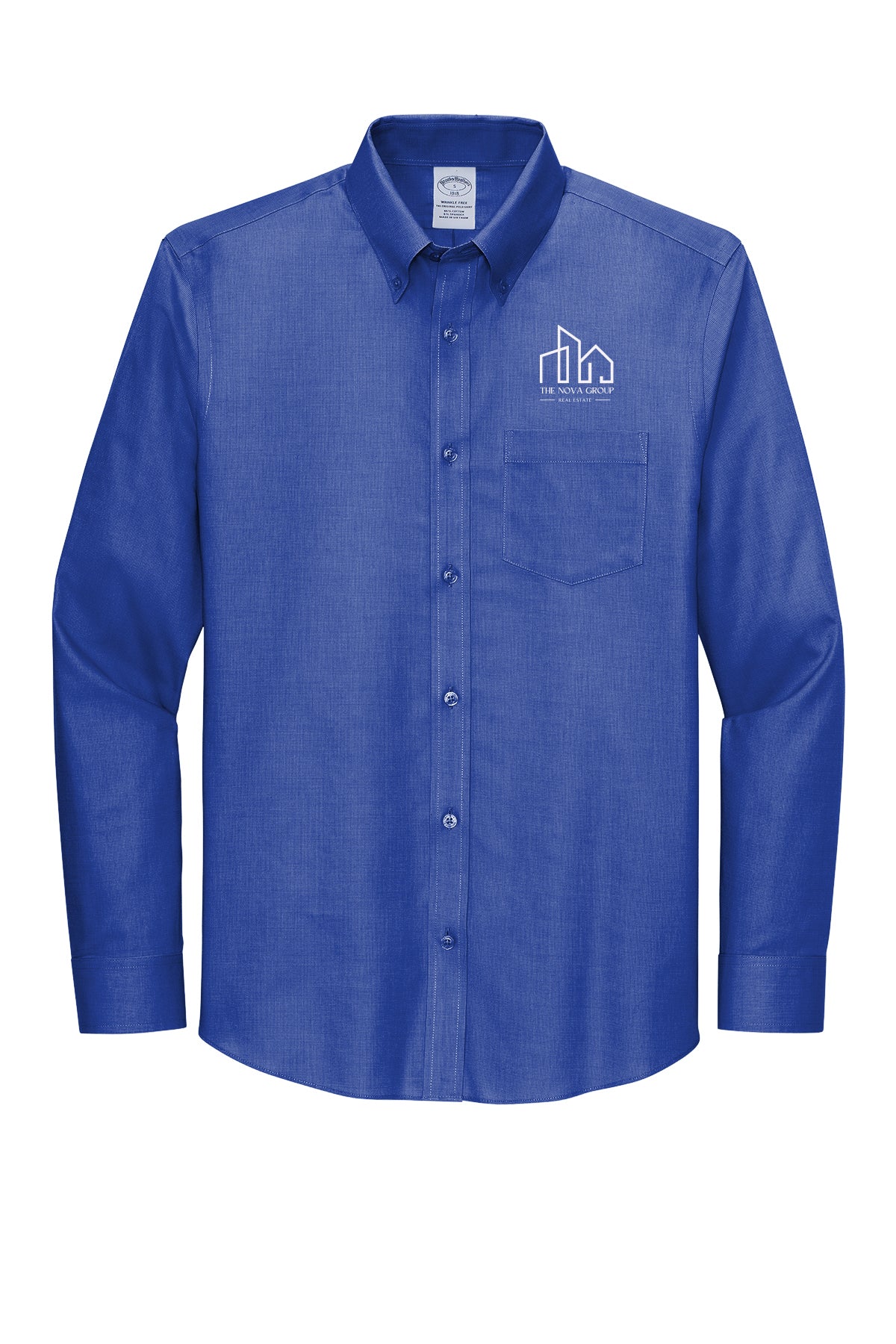 BB18002- NOVA GROUP Brooks Brothers® Wrinkle-Free Stretch Nailhead Shirt