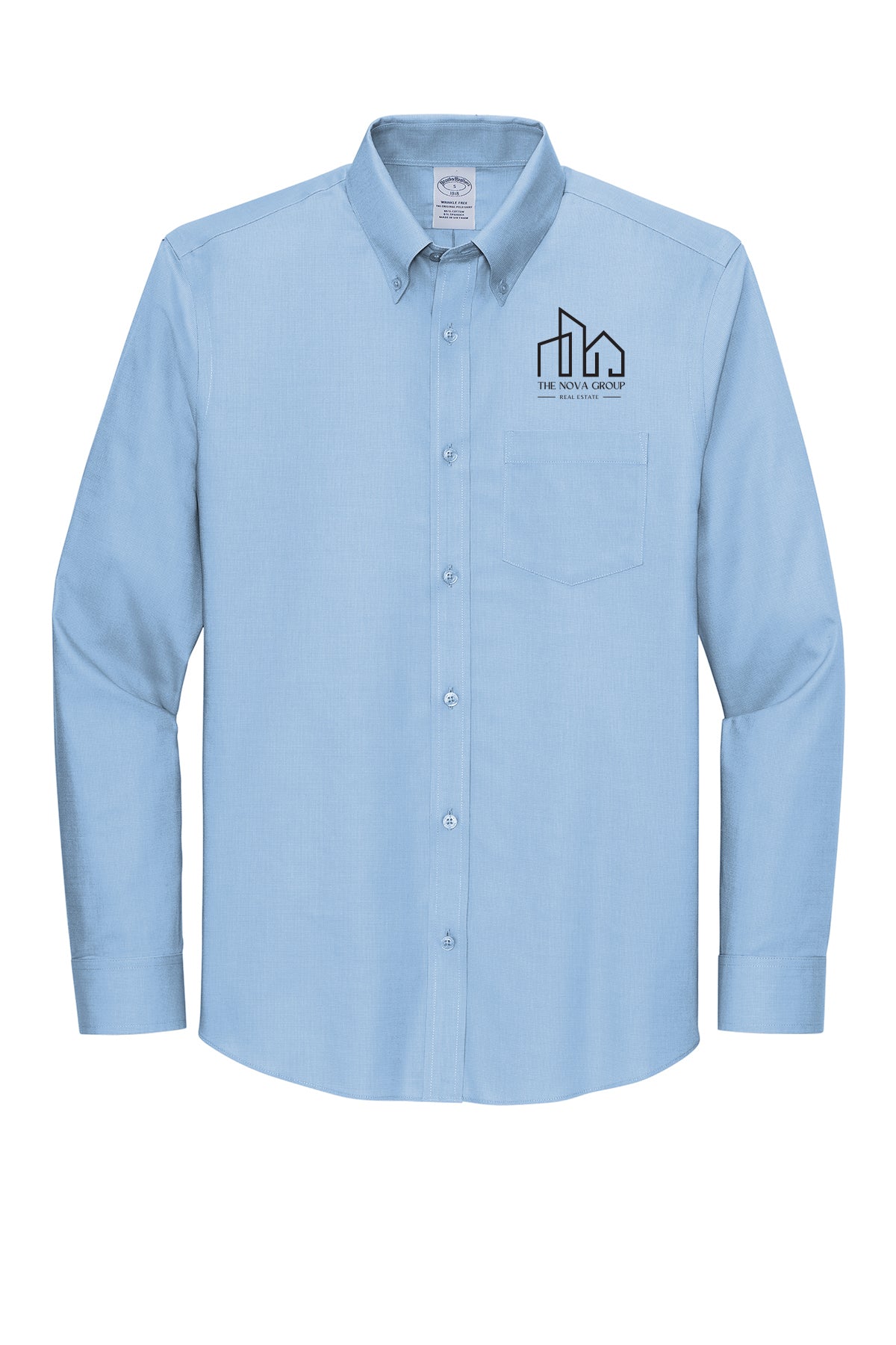 BB18002- NOVA GROUP Brooks Brothers® Wrinkle-Free Stretch Nailhead Shirt